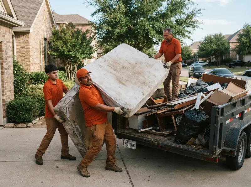 Mattress and Box Spring Disposal in Frisco, TX