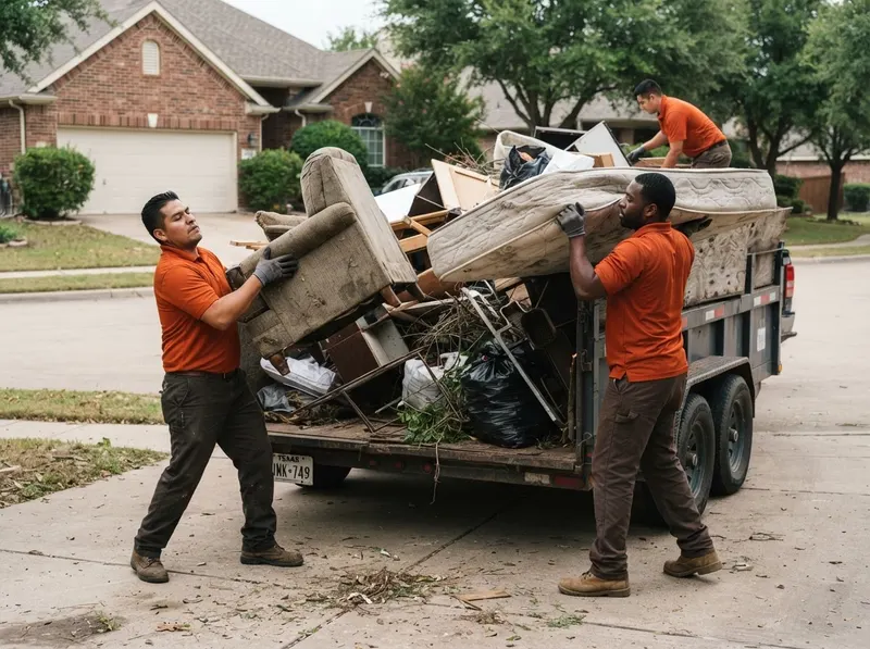 Yard Waste and Outdoor Debris Removal in Frisco, TX